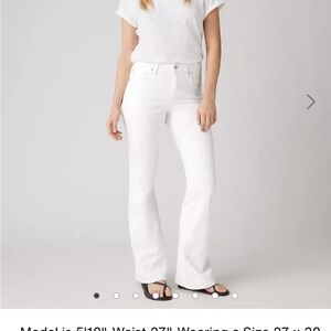 Levi’s 726 Flare Jean White - 27
